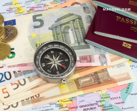 Foreign currency and passports