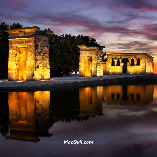 Temple of Debod - Top Places to See in Madrid